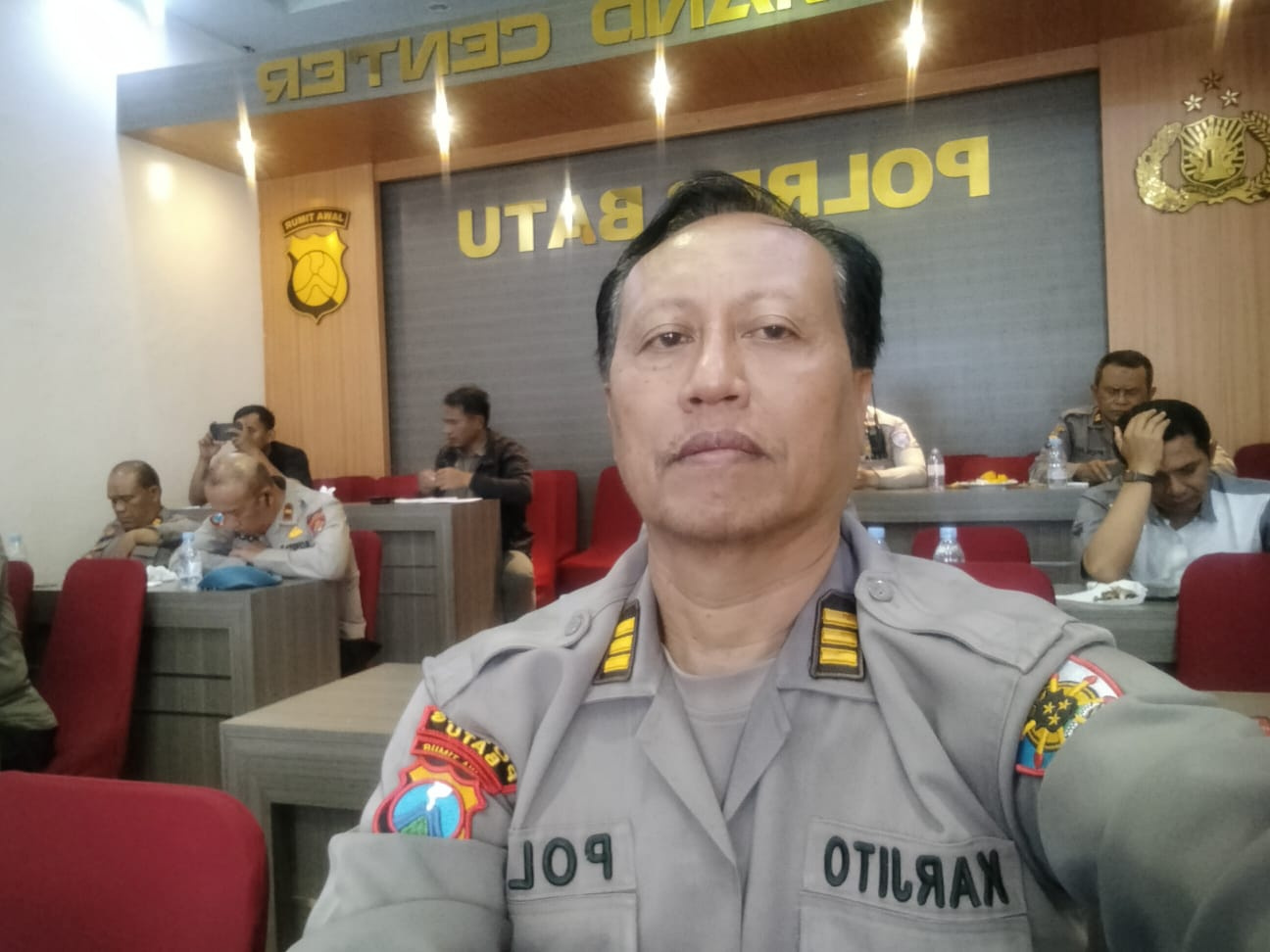 AKP Karjita, S.Pd, penggerak Wisata Puncak Srege bersama warga